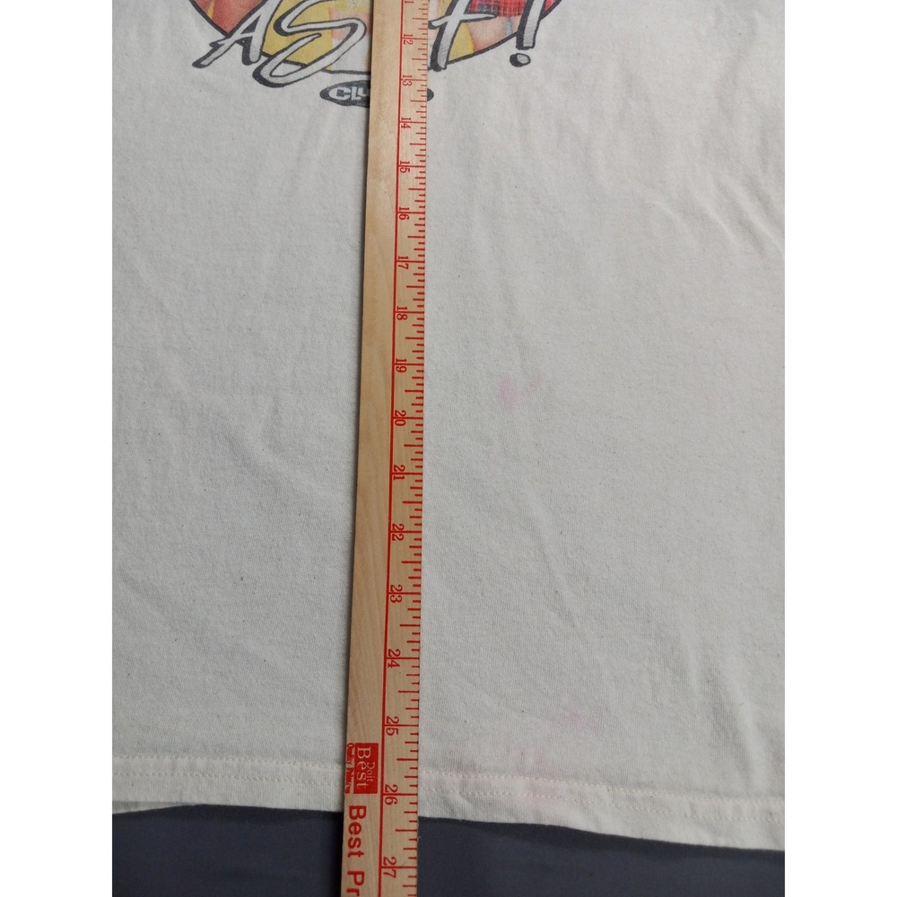 Y2K Clueless Movie Graphic T-Shirt Womens Cream As‎ If 90s Retro Tee - Picture 4 of 5